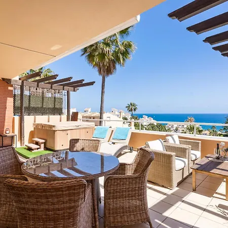 Malibu Jacuzzi Penthouse Panoramic Sea View By Costarentals - Ref 245 Apartment